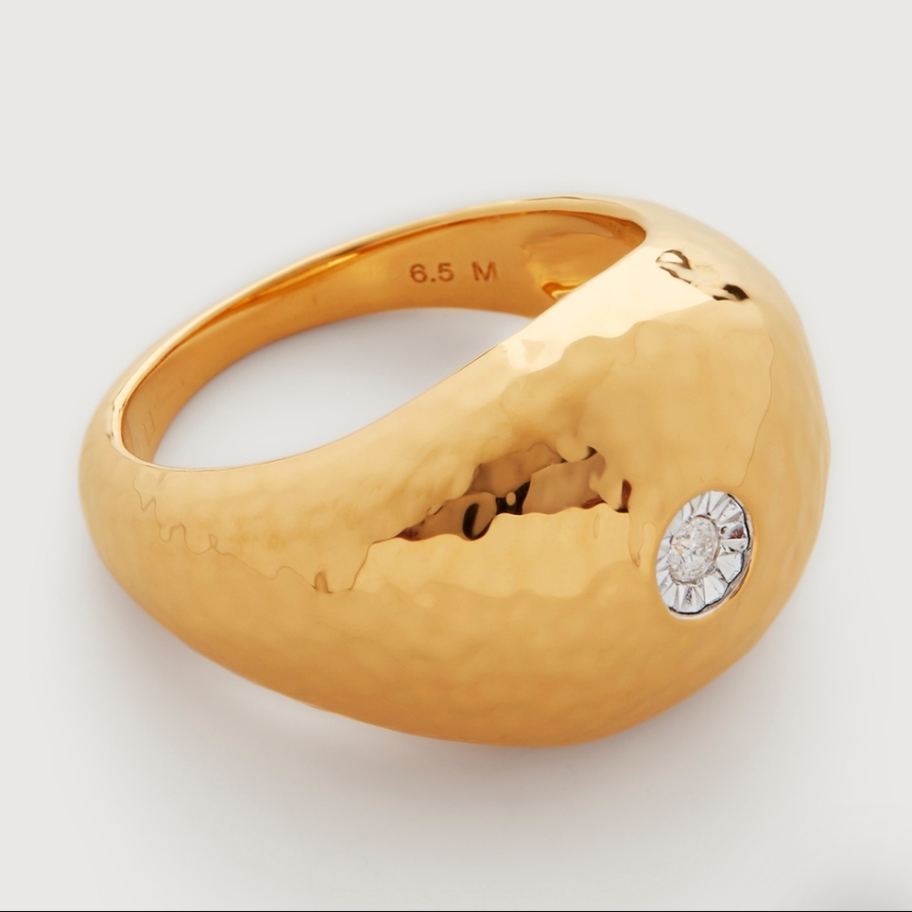 Monica Vinader Deia Diamond Ring